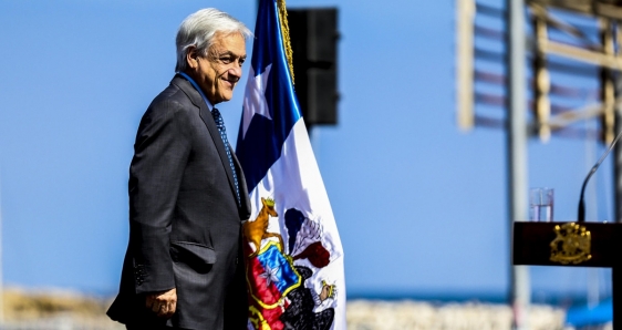 El expresidente de Chile Sebastián Piñera, en 2018. EFE/ALBERTO PEÑA