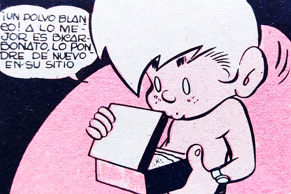 Viñeta del cómic peruano 'Coco, Vicuñín y Tacachito', de Hernán 'Monky' Bartra, publicada en 1956. ARCHIVO