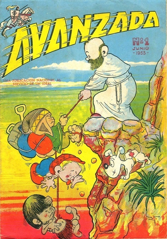 Portada del número 1 de la revista peruana 'Avanzada' 1953. ARCHIVO