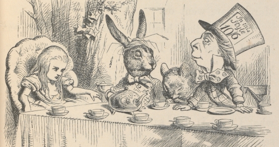 Ilustración para ‘Alicia en el país de las maravillas’ de John Tenniel, 1865. VICTORIA AND ALBERT MUSEUM